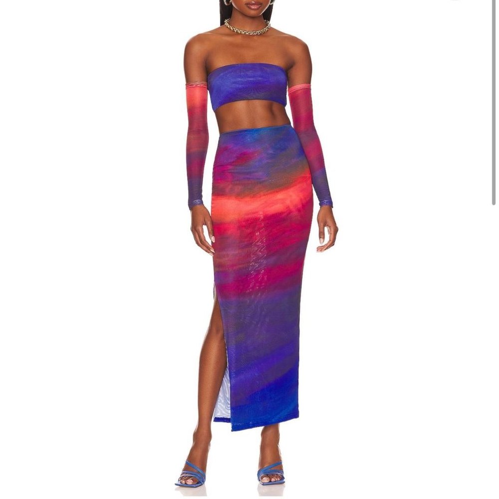 Farai London Leila Set in Sunset Dream XS